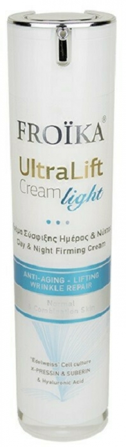 Froika UltraLift 24ωρη Ενυδατική & Συσφικτική Κρέμα Προσώπου με Υαλουρονικό Οξύ για Κανονικές Επιδερμίδες 50ml
