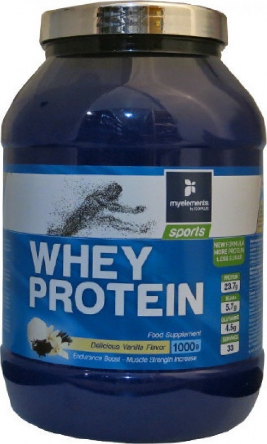 My Elements Sport Whey Protein Powder Vanilla 1000gr